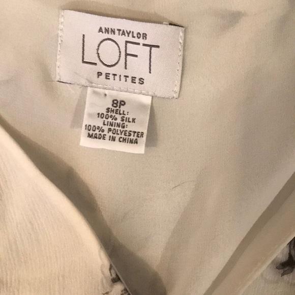 100% silk tank blouse - Picture 2 of 5